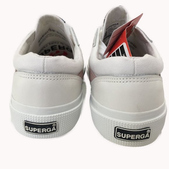 Superga Revolley Sport Sneaker White/Pink - Picture 9 of 13